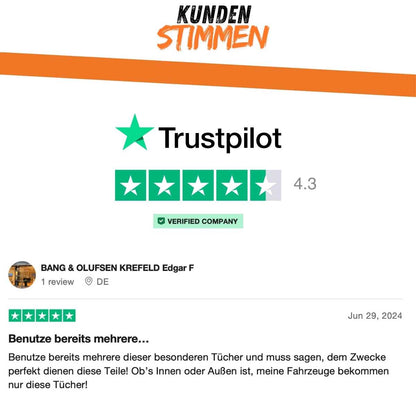 Grip Cut Plush - vielseitiges handumschließendes Tuch zum Polieren und Reinigen